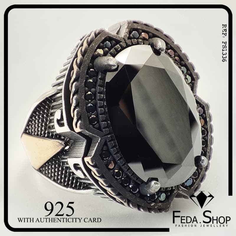 Bague Roi Collection Rhodié (FS1336)